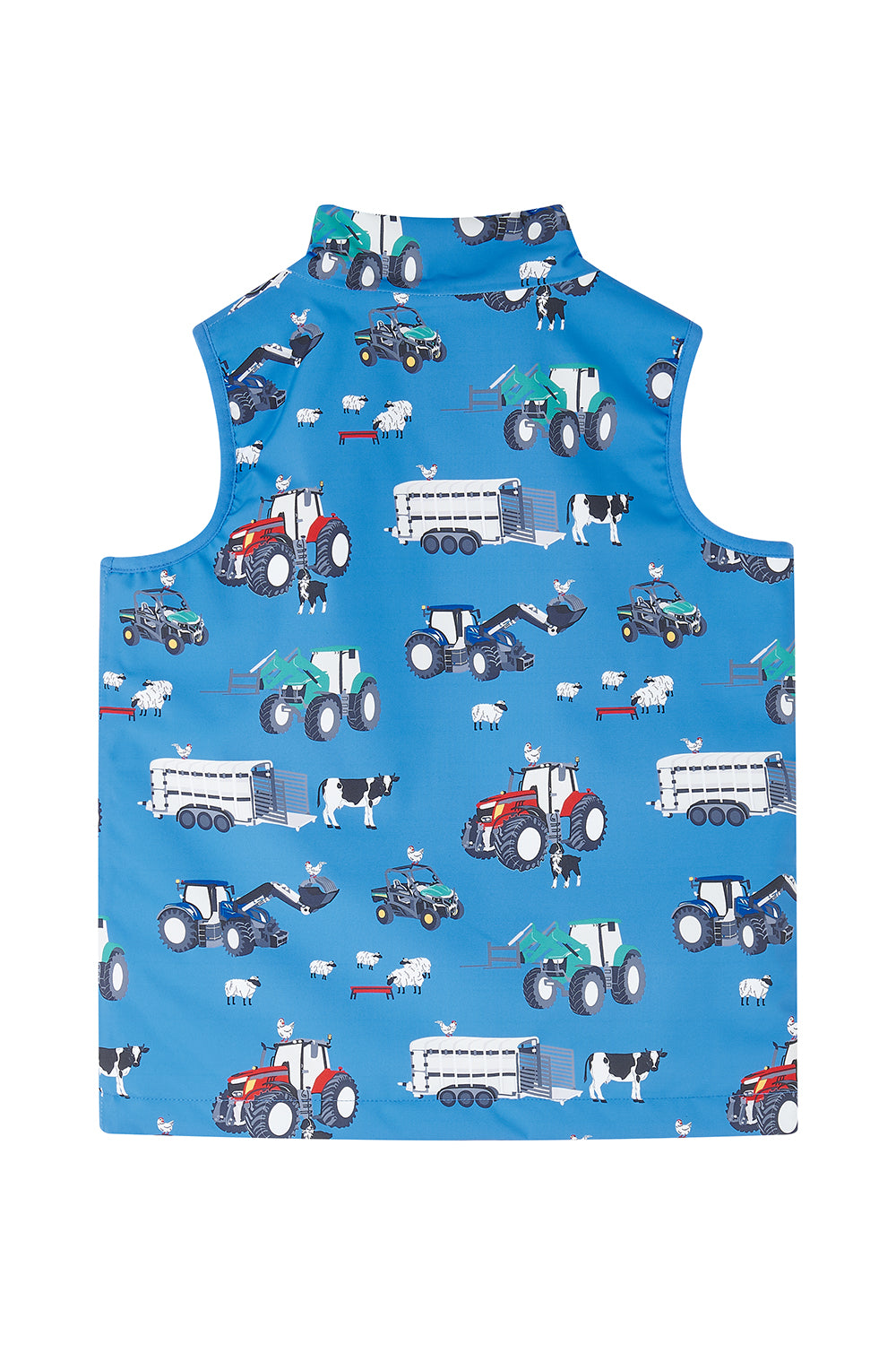 Lighthouse Blue Tractor Gilet