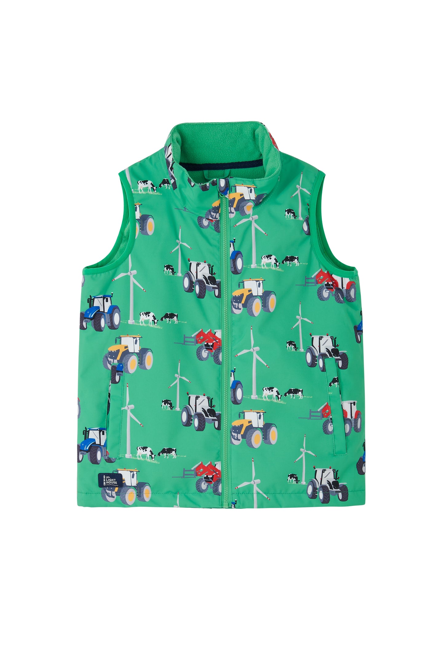 Lighthouse Green Tractor Gilet