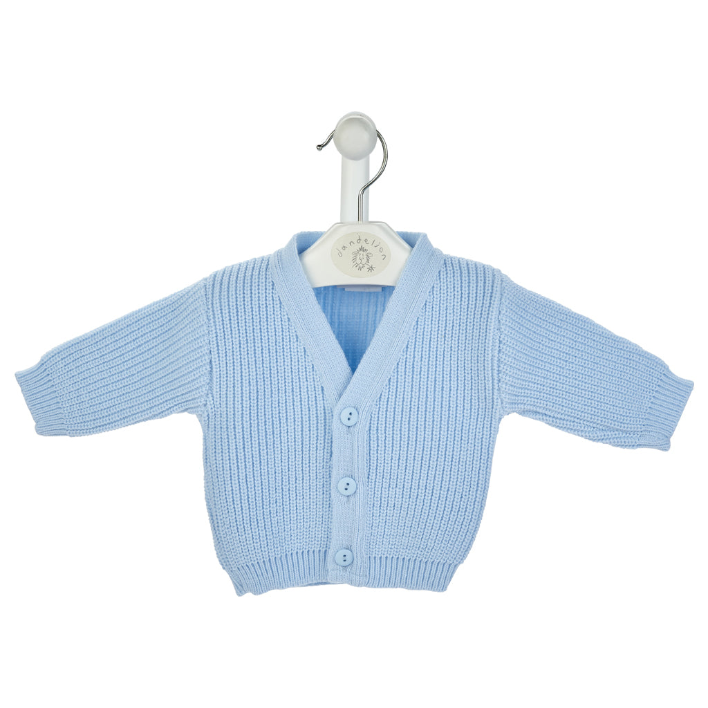 Dandelion Blue Knitted Cardigan