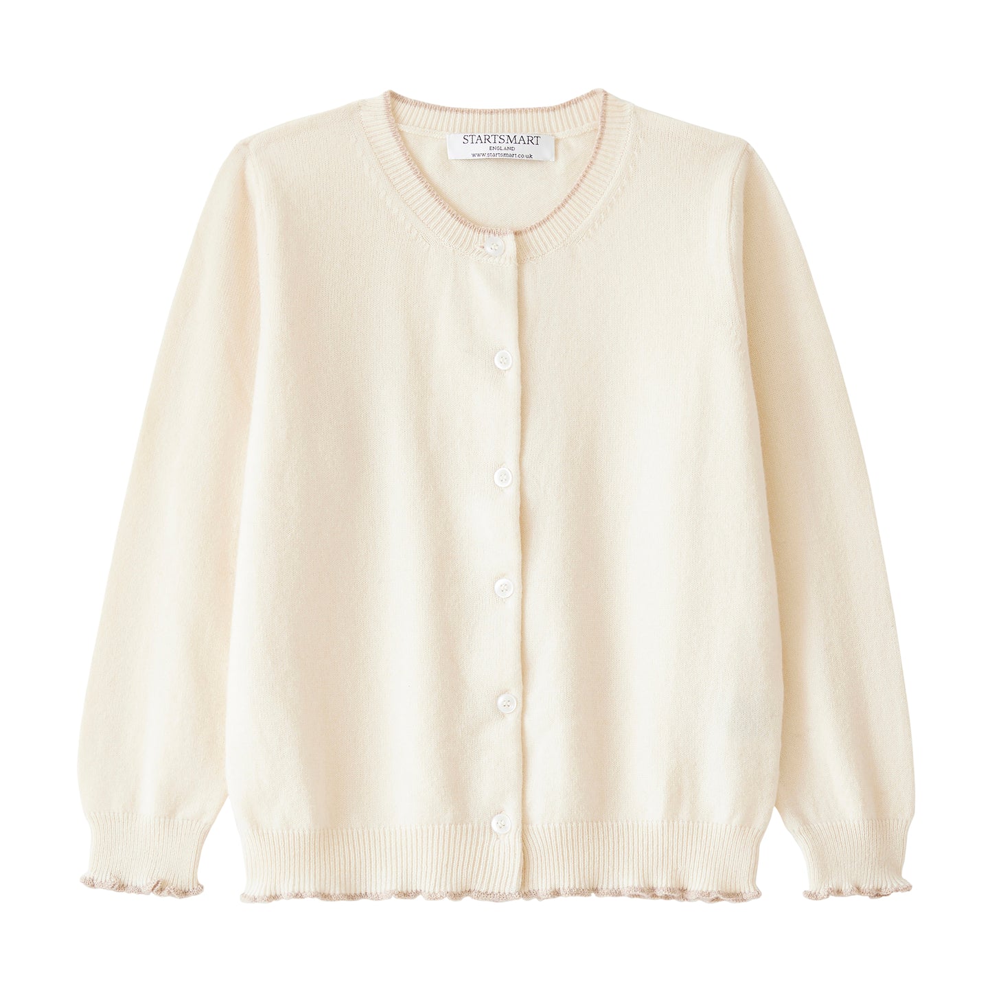 Startsmart Ivory Cashmere Cardigan