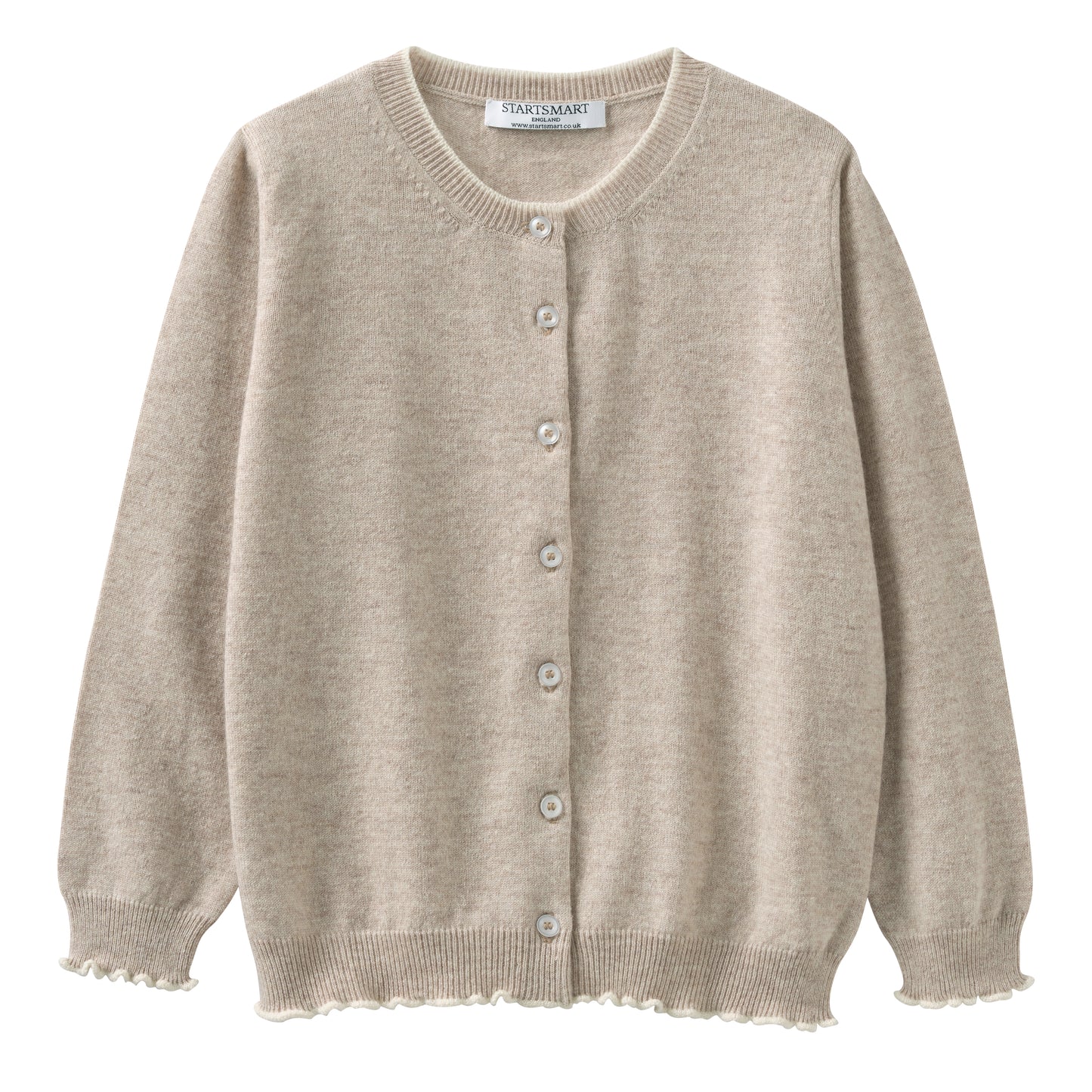 Startsmart Oatmeal Cashmere Cardigan