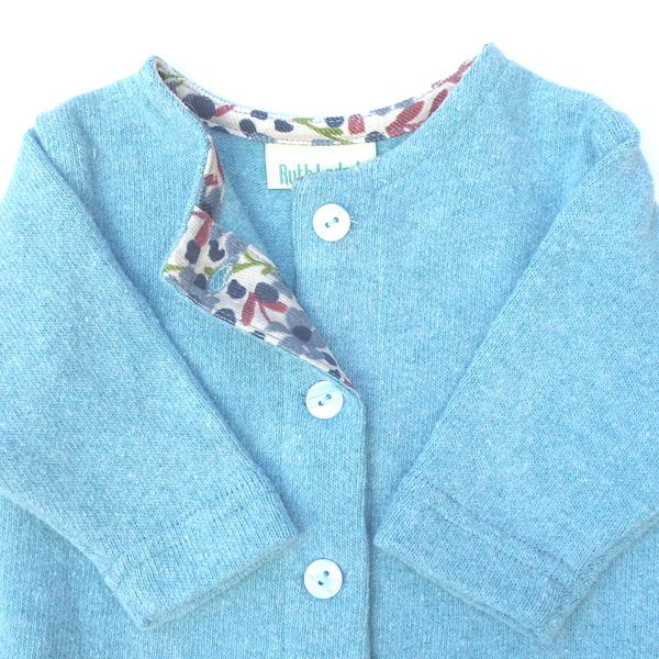 Ruth Lednik Sky Blue Cardigan