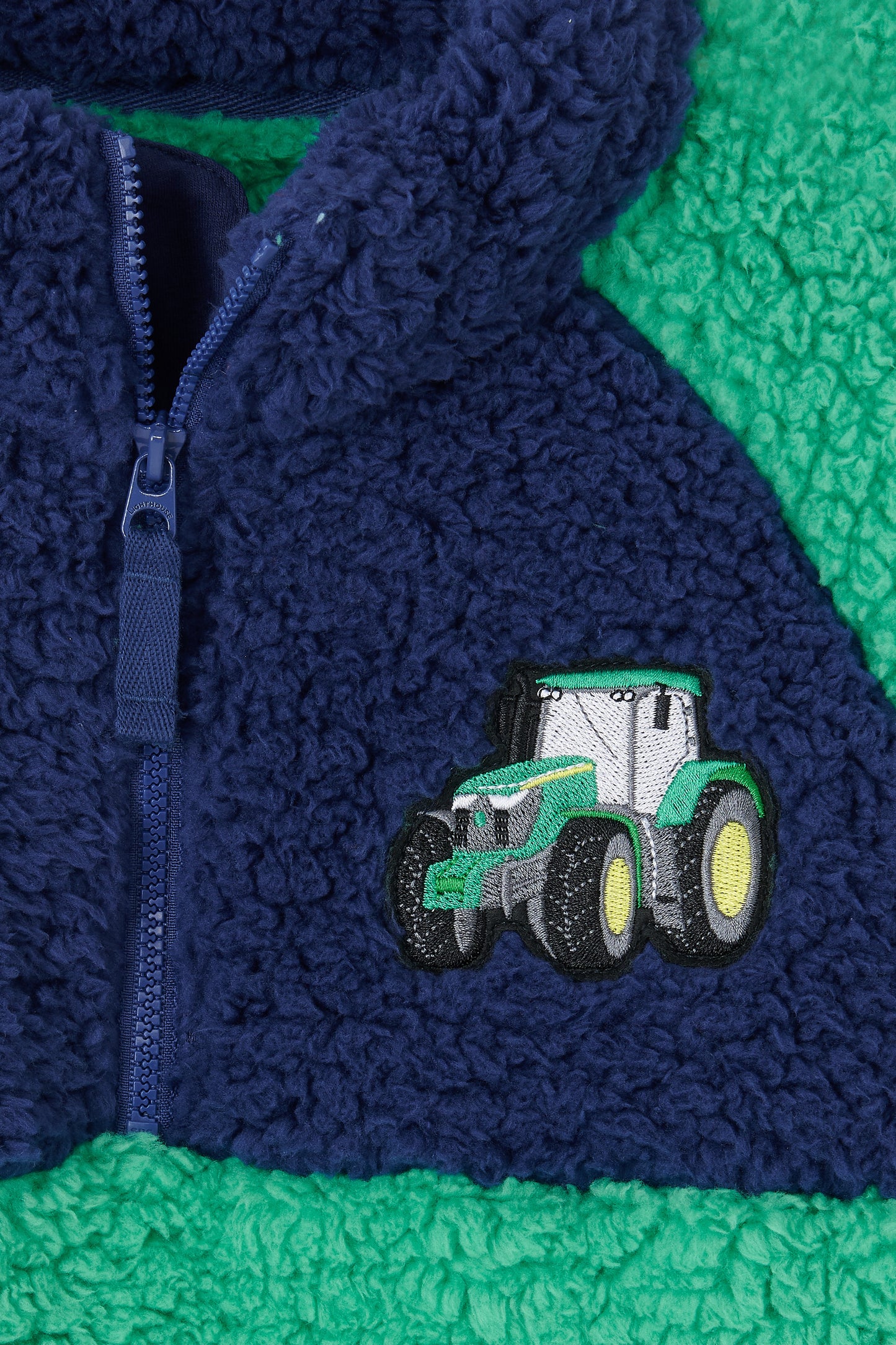 Lighthouse Green Tractor Fleece