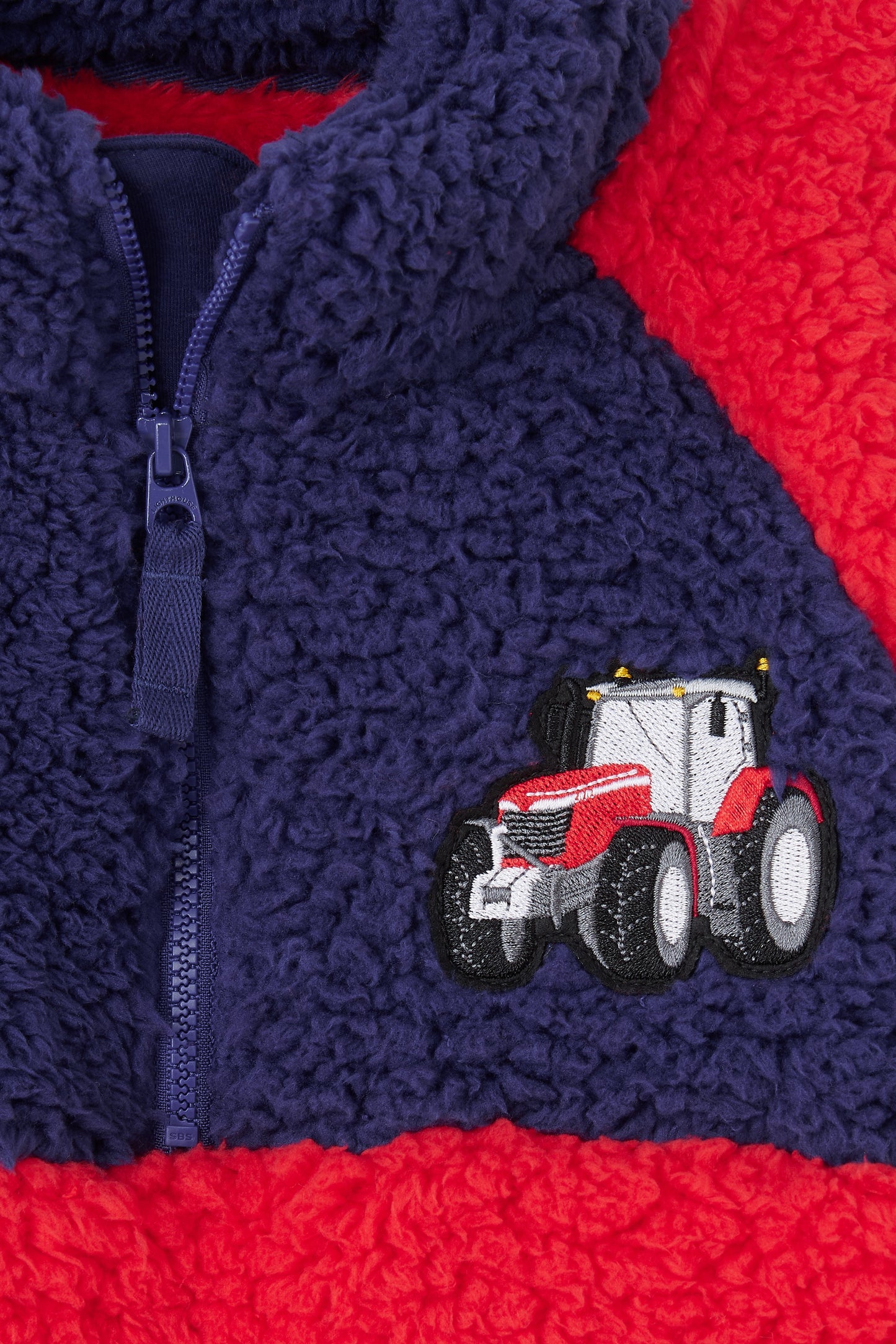 Lighthouse Red Tractor Fleece