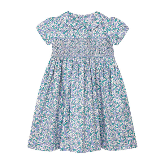 Question Everything Lilac Floral Smock Dress