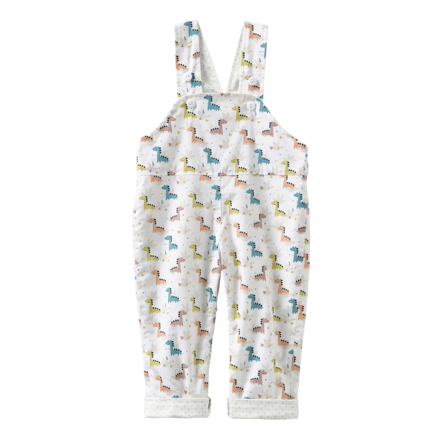 Startsmart Dinosaur Reversible Dungarees