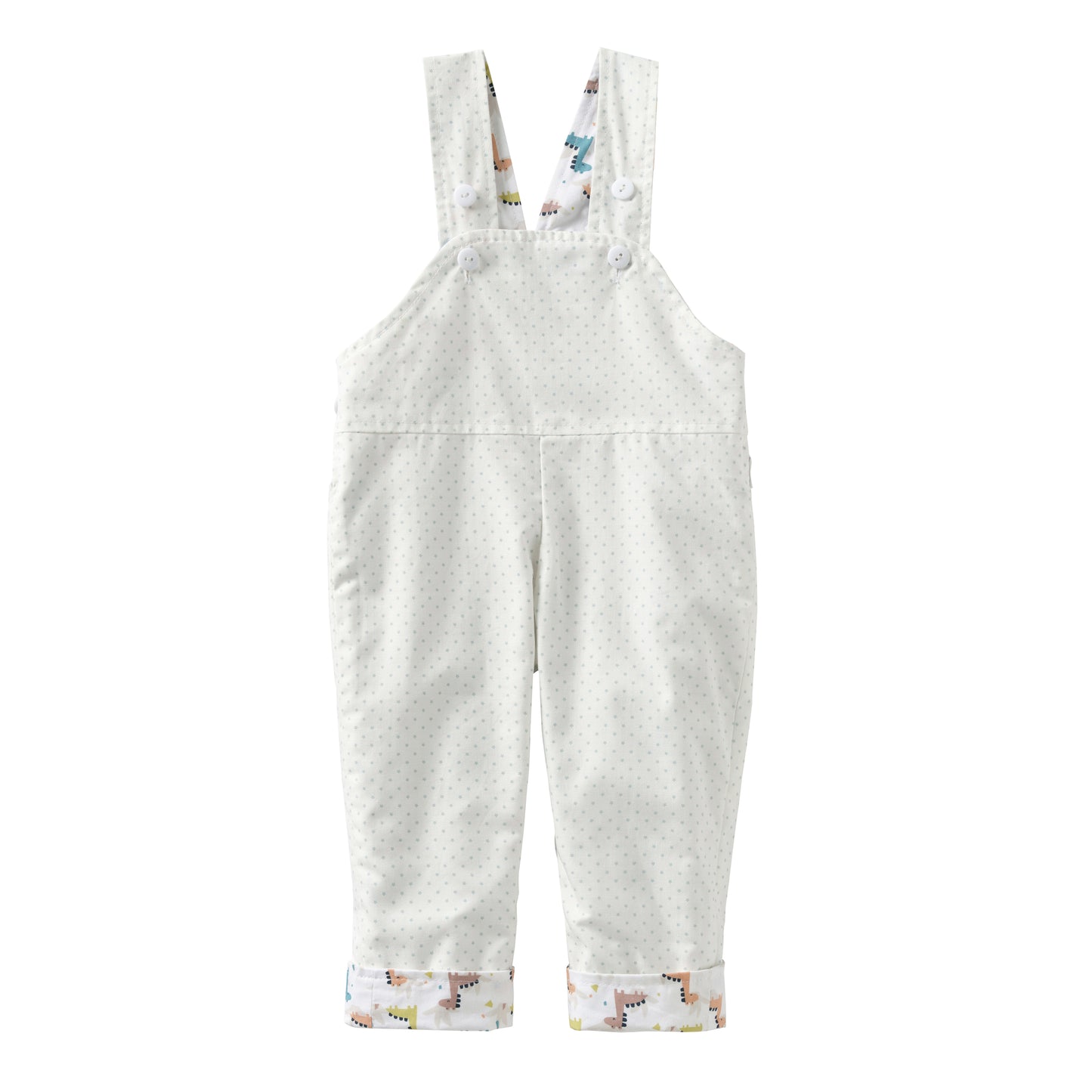 Startsmart Dinosaur Reversible Dungarees