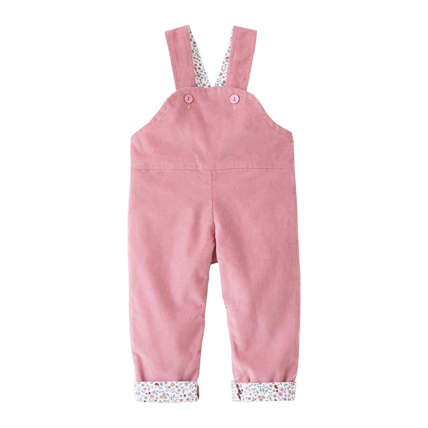 Startsmart Pink Cord Reversible Dungarees
