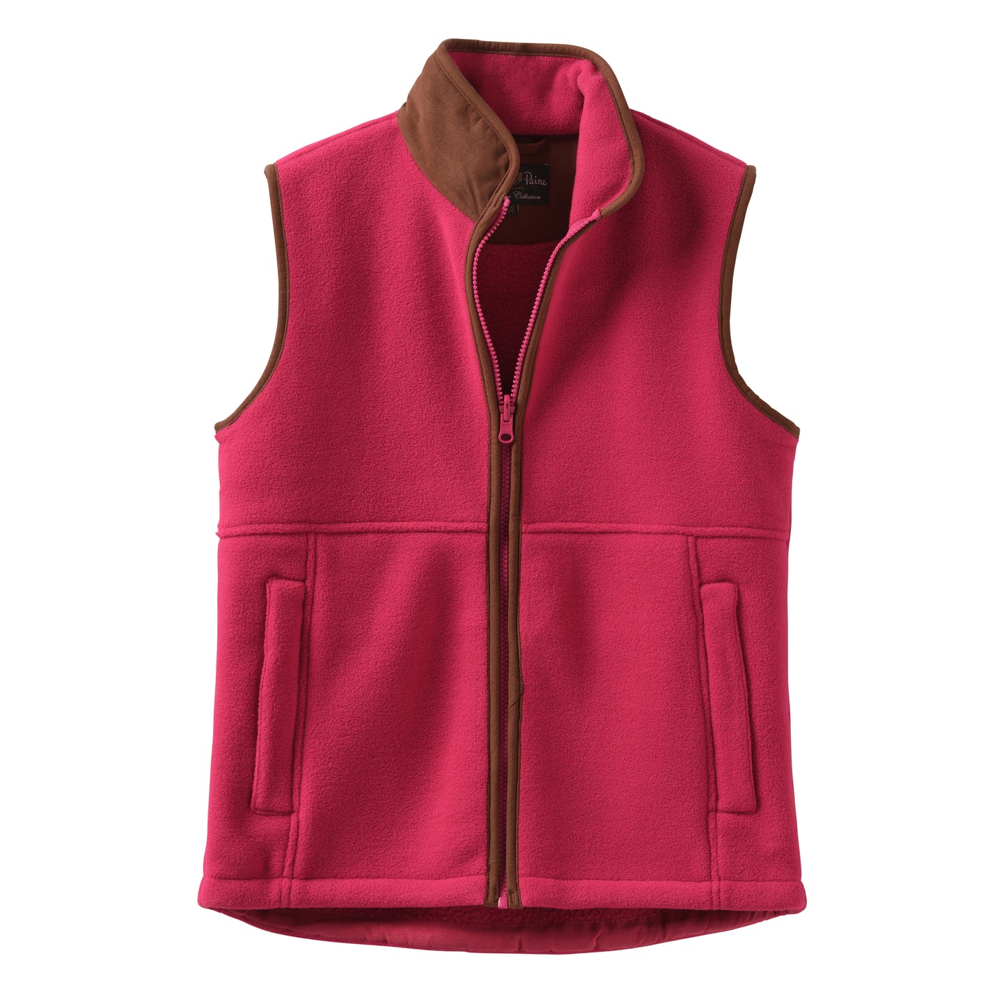 Alan Paine Raspberry Fleece Gilet