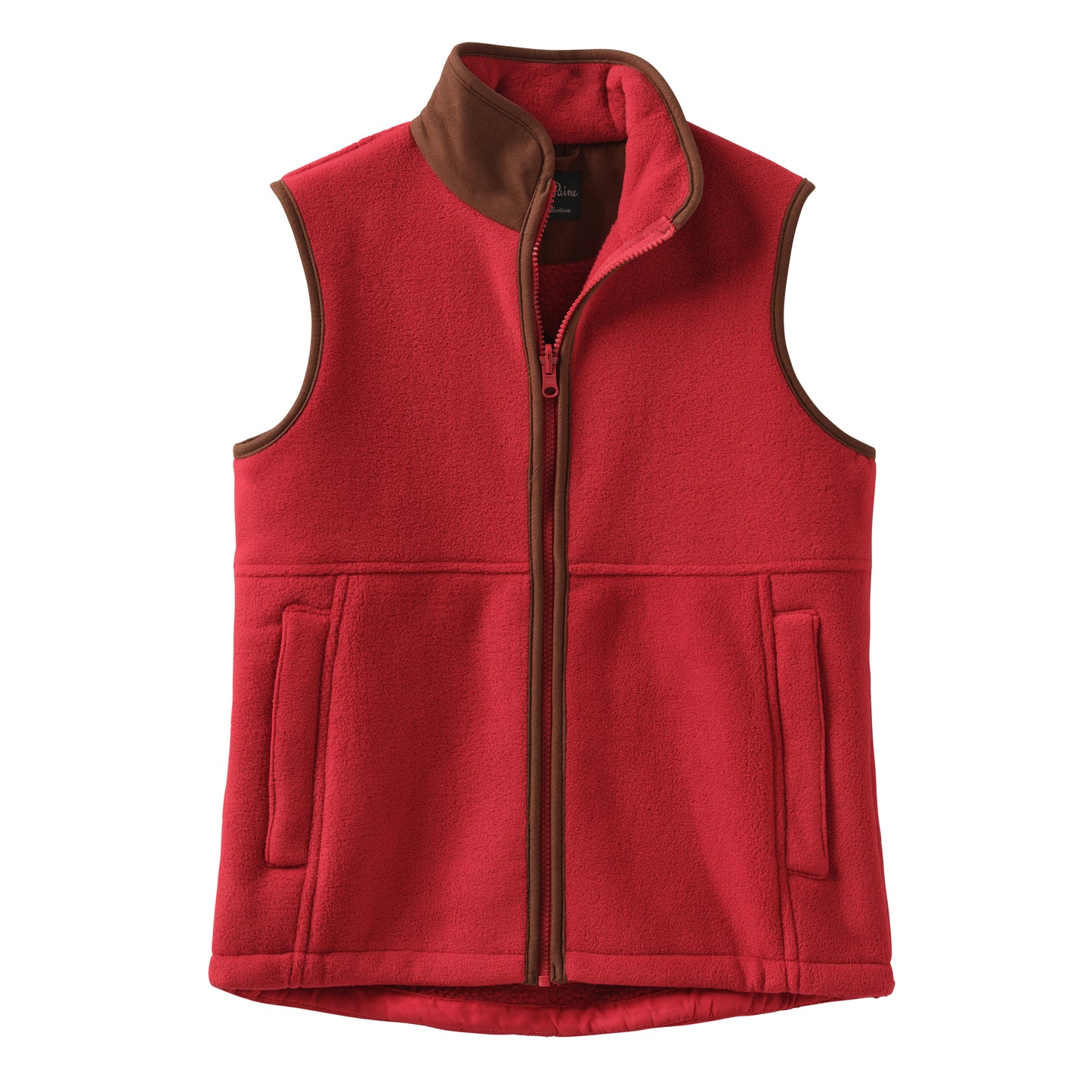 Alan Paine Red Fleece Gilet