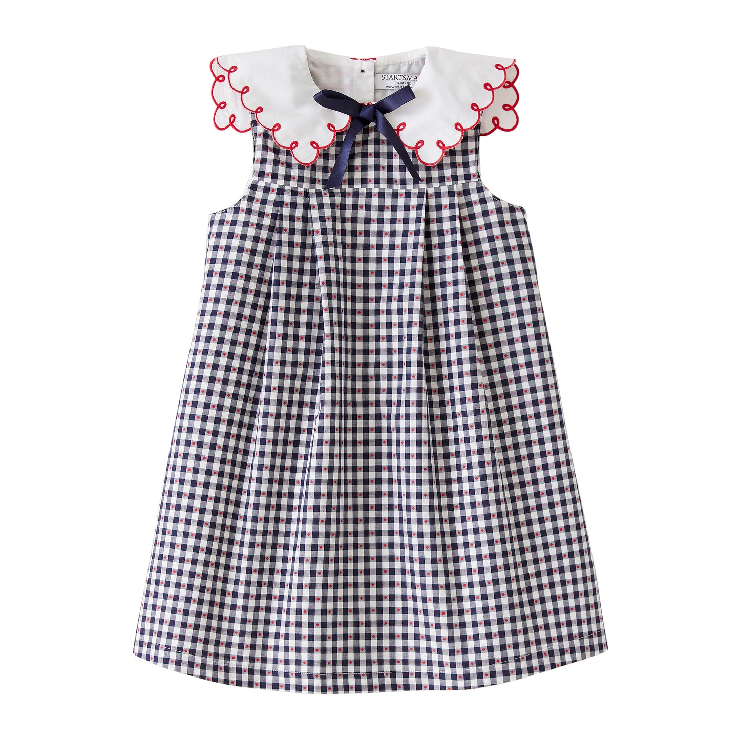 Startsmart Navy Gingham Dress