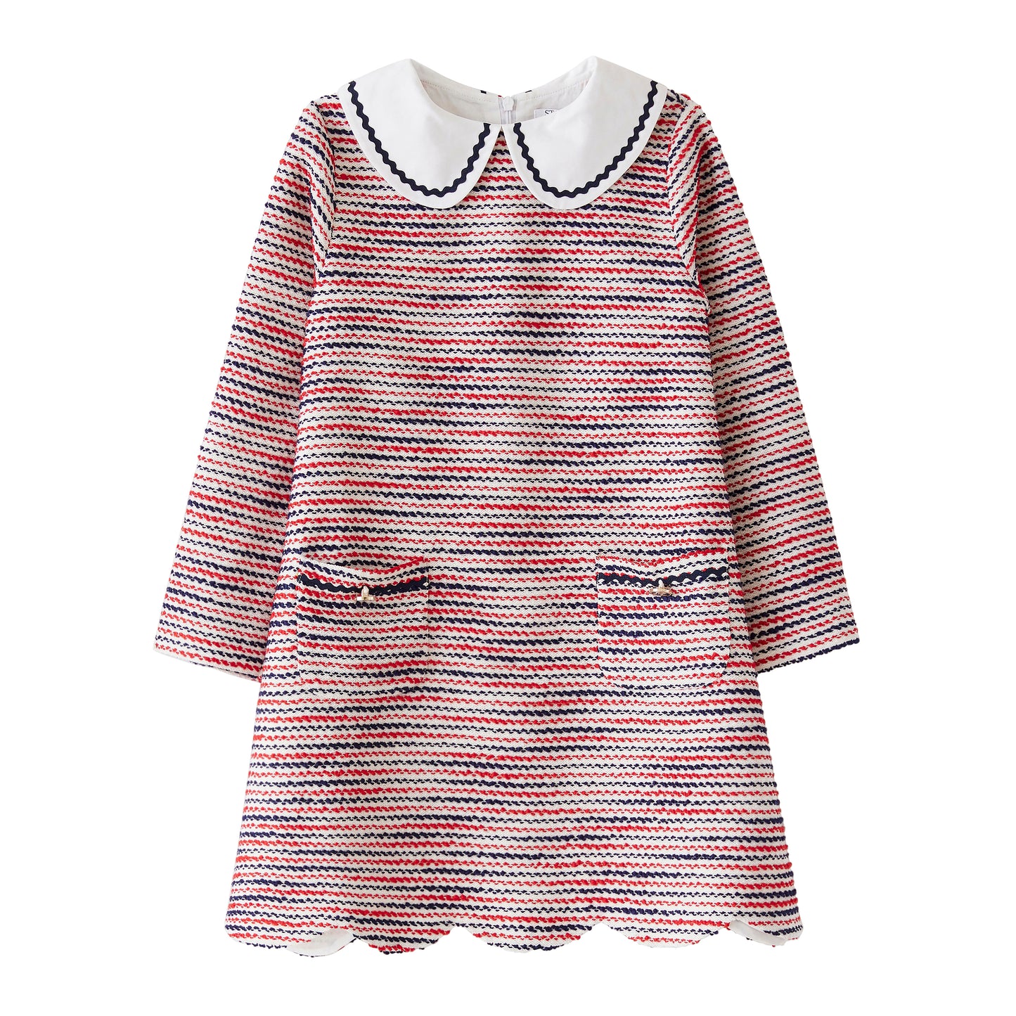 Startsmart Navy and Red Dress