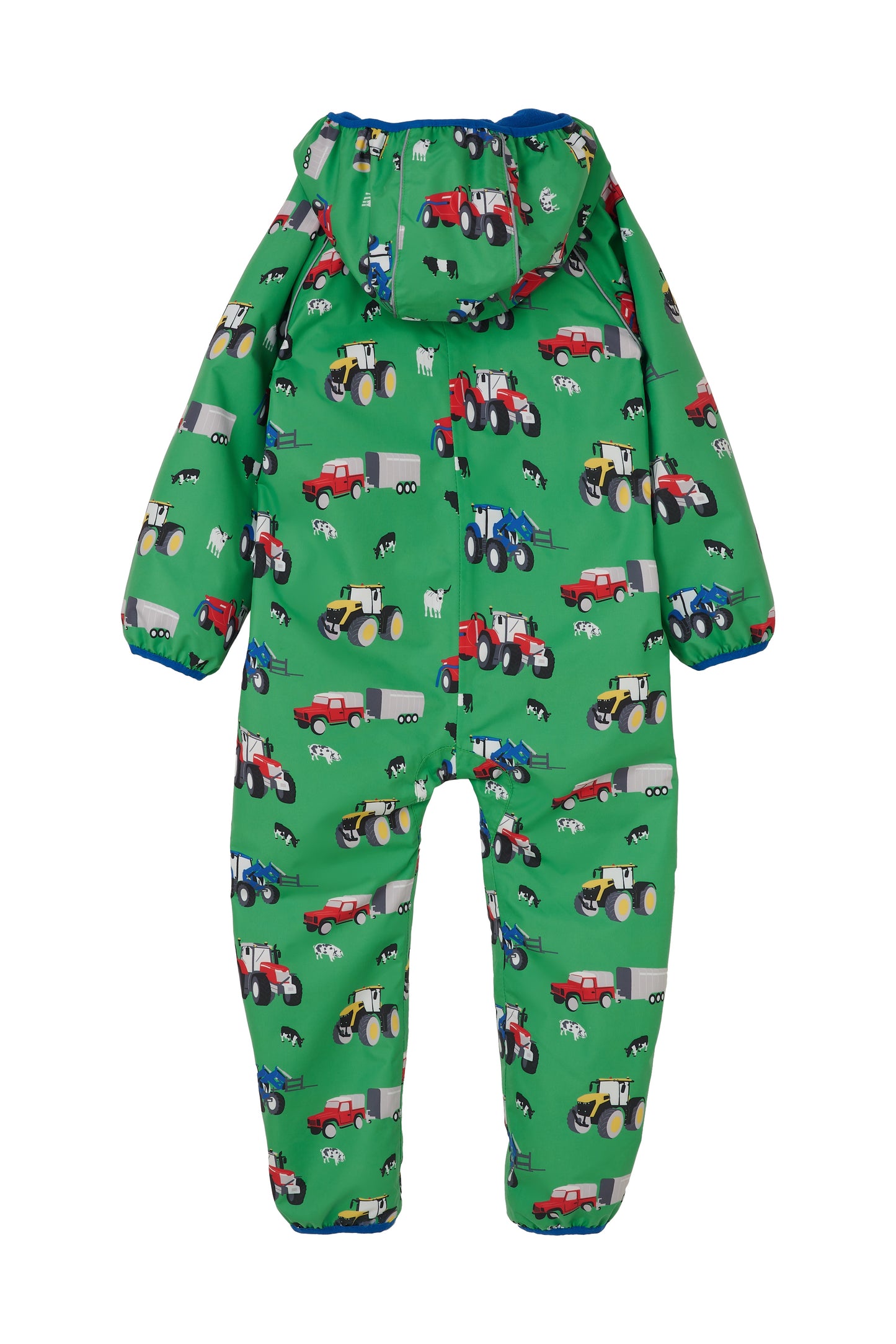Lighthouse Green Tractor Puddlesuit