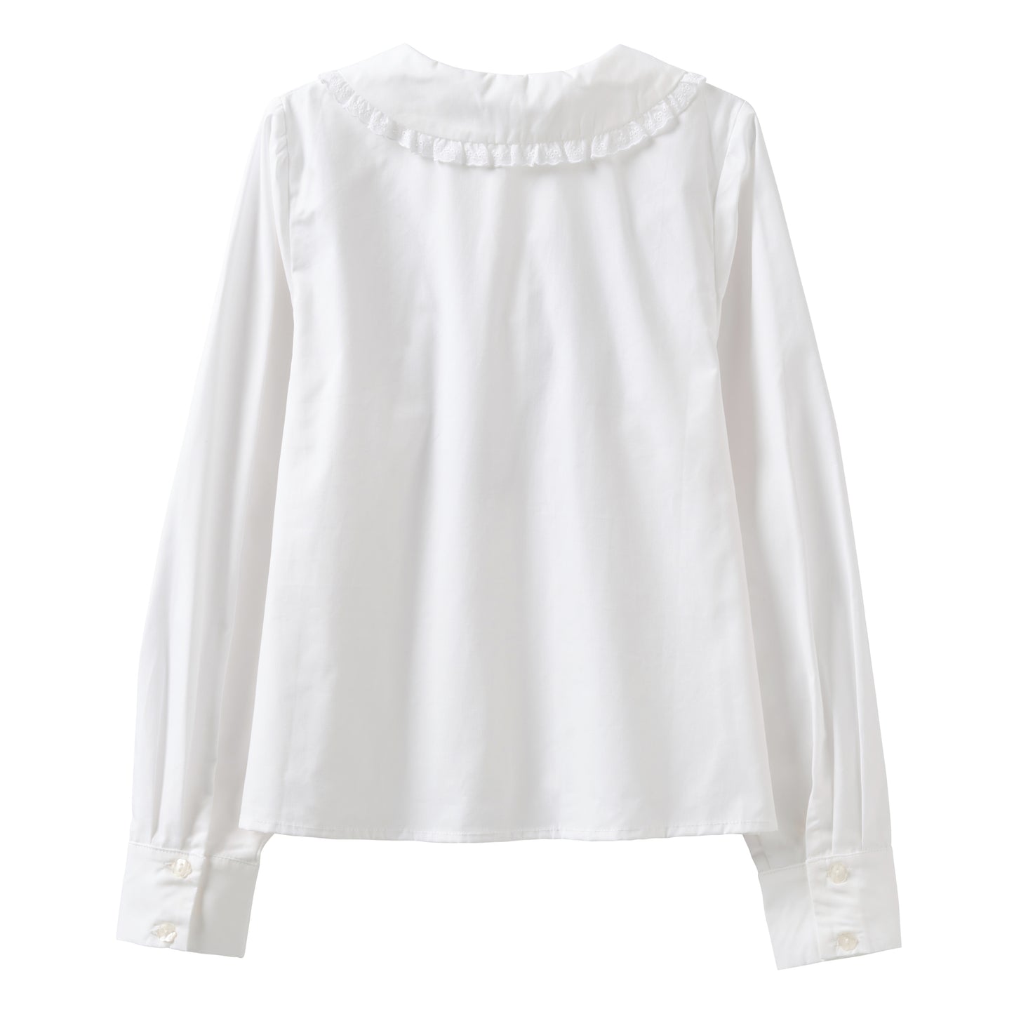 Startsmart White Bib Collar Blouse