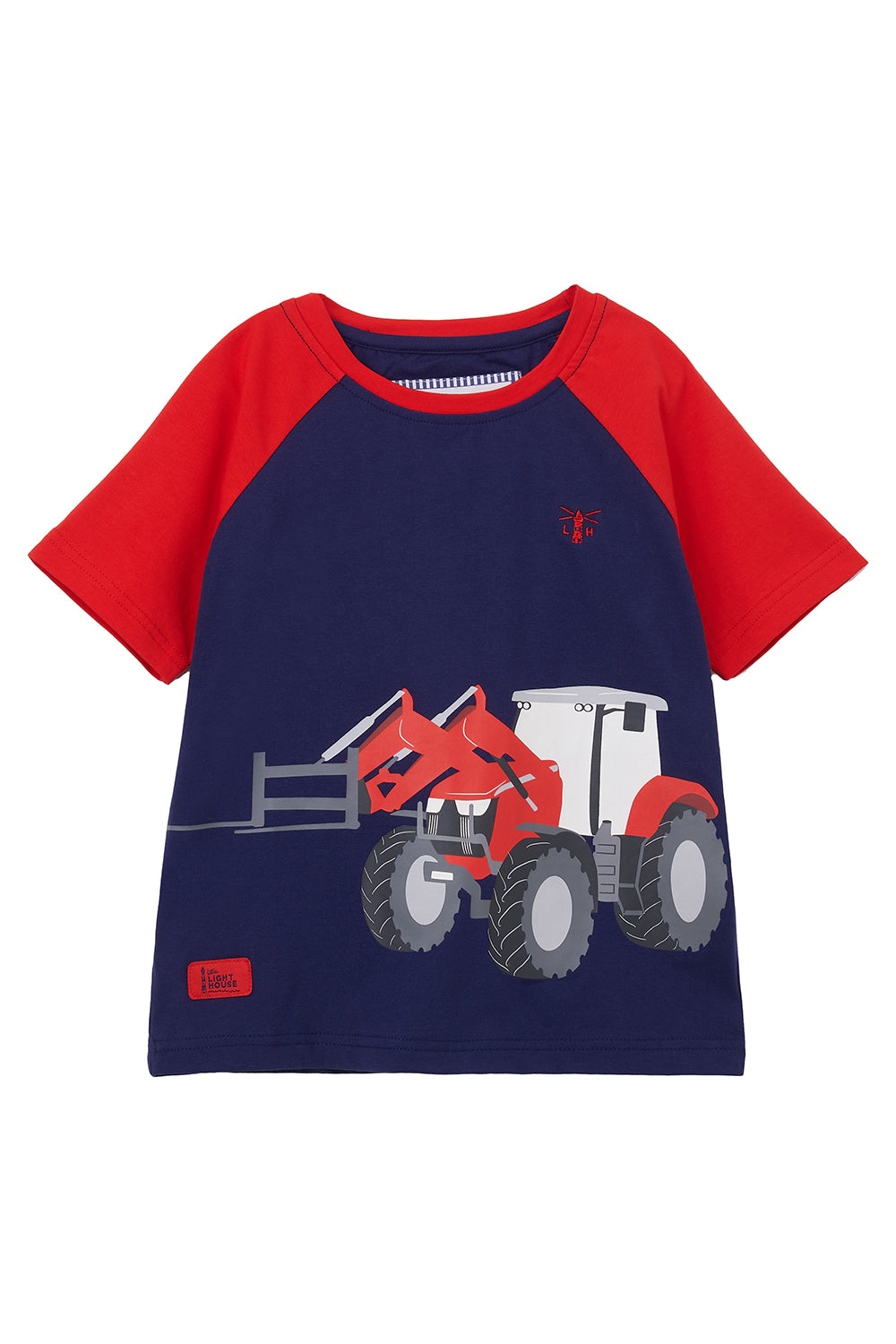 Lighthouse Red Tractor Frontloader T-Shirt