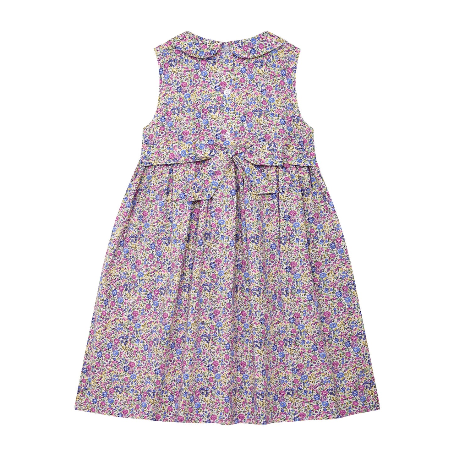 Question Everything Multi Floral Smock Dress