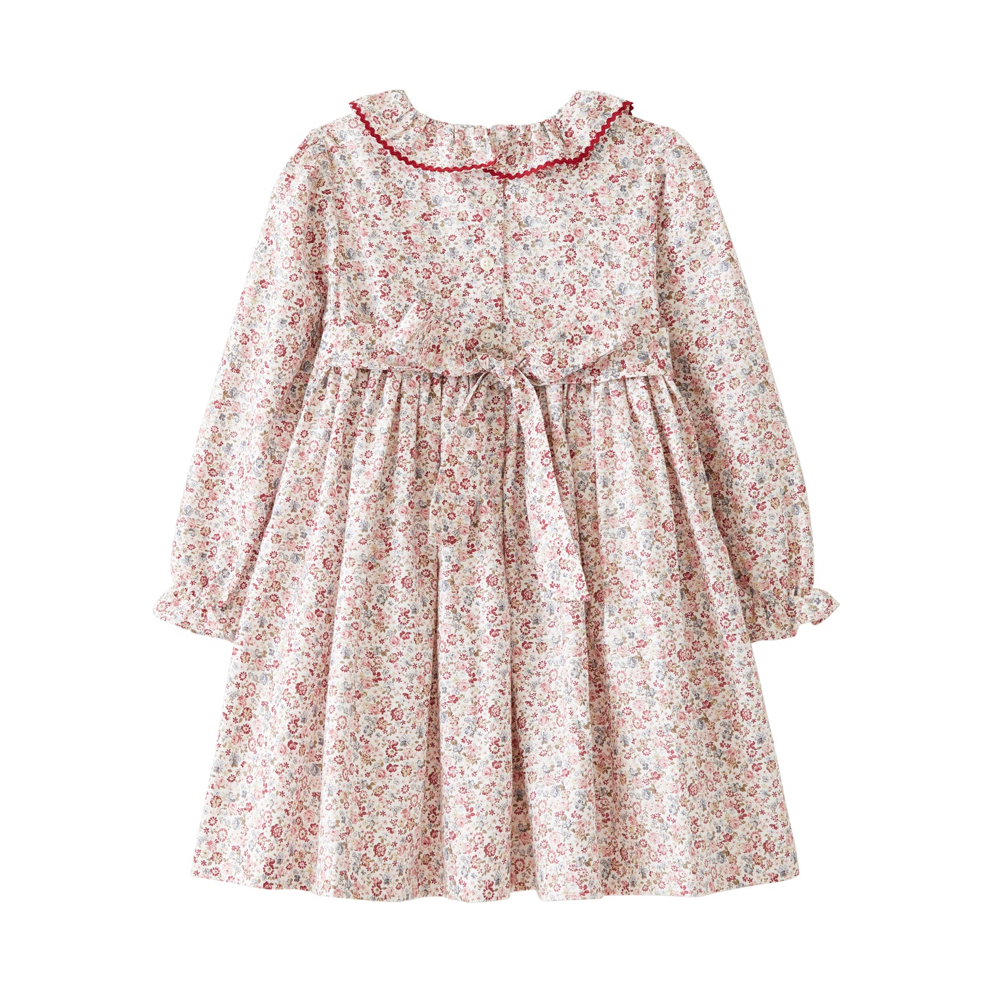 Startsmart Floral Long Sleeve Smock Dress