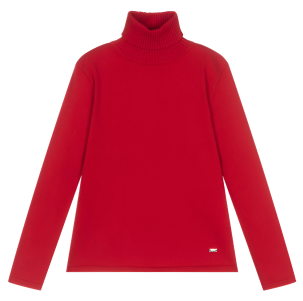 Mayoral Red Polo Neck