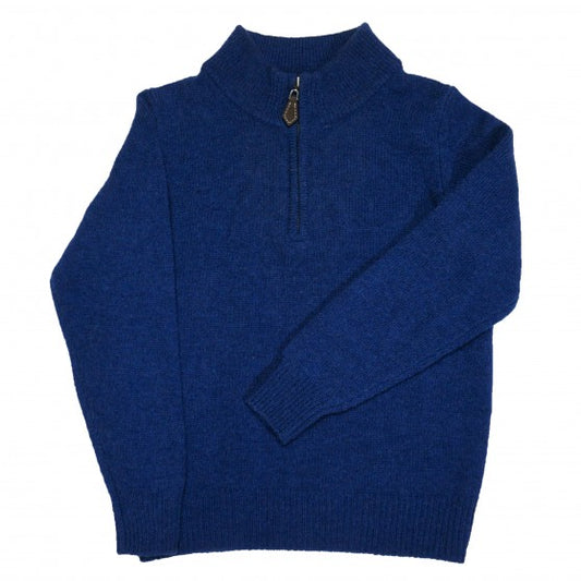 Alan Paine Dearne Lambswool Half Zip Jumper