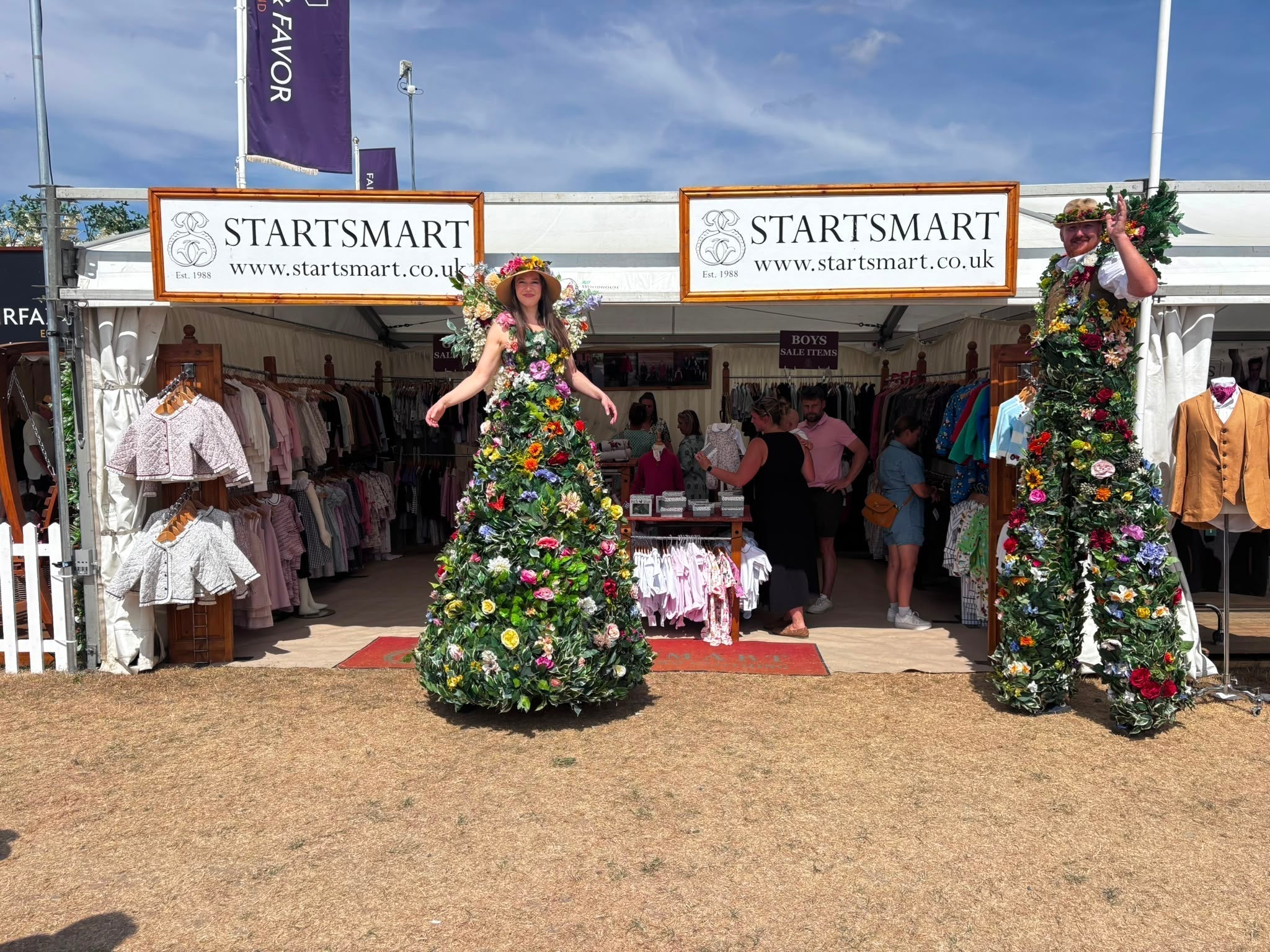 A Summer of Country Shows, Sunshine and Children’s Clothing: StartSmart Heads to Burghley