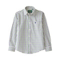 Alan Paine Navy & Green Check Shirt