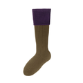 House of Cheviot Dark Olive/Thistle Shooting Socks