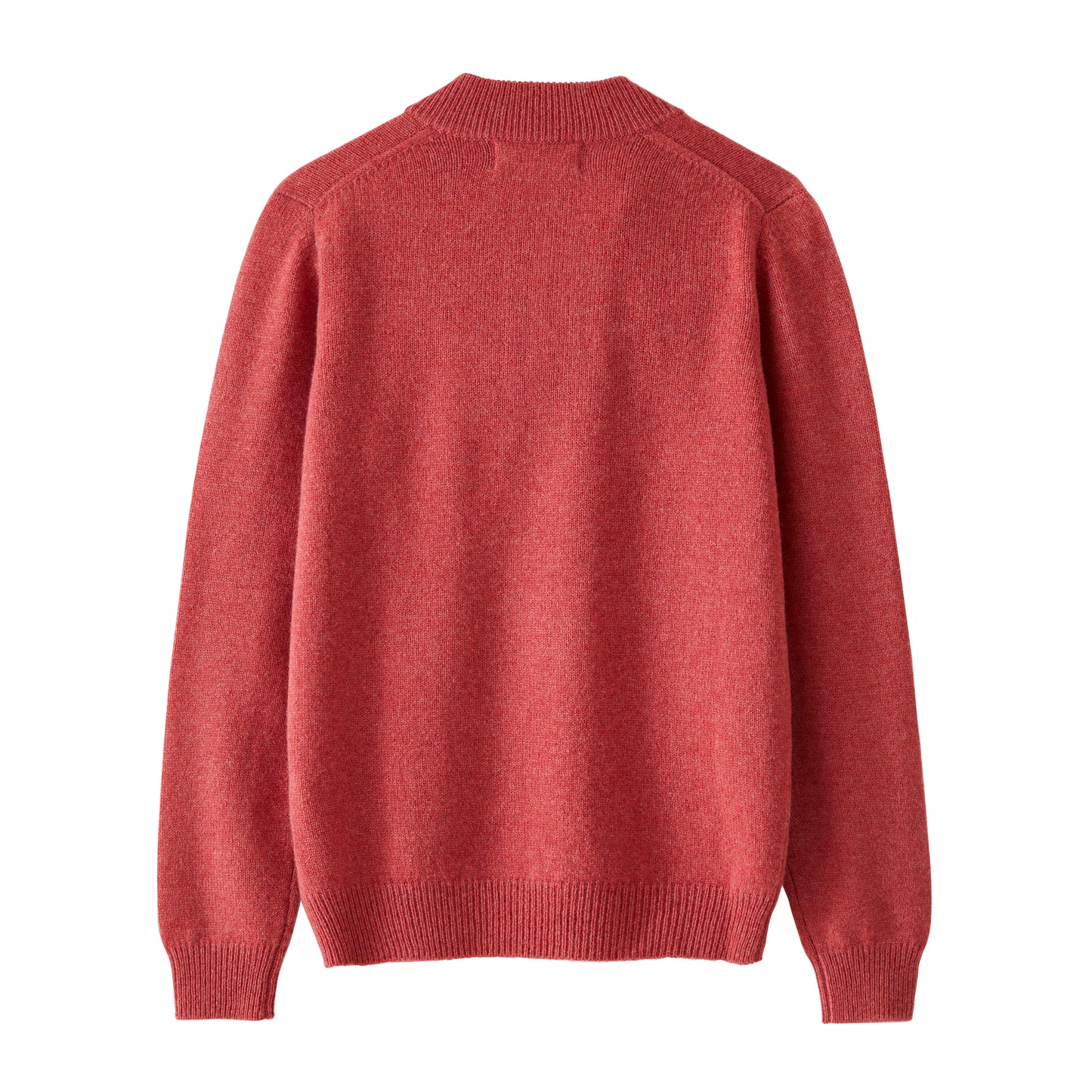 Alan Paine Rouge Lambswool Quarter Zip Jumper