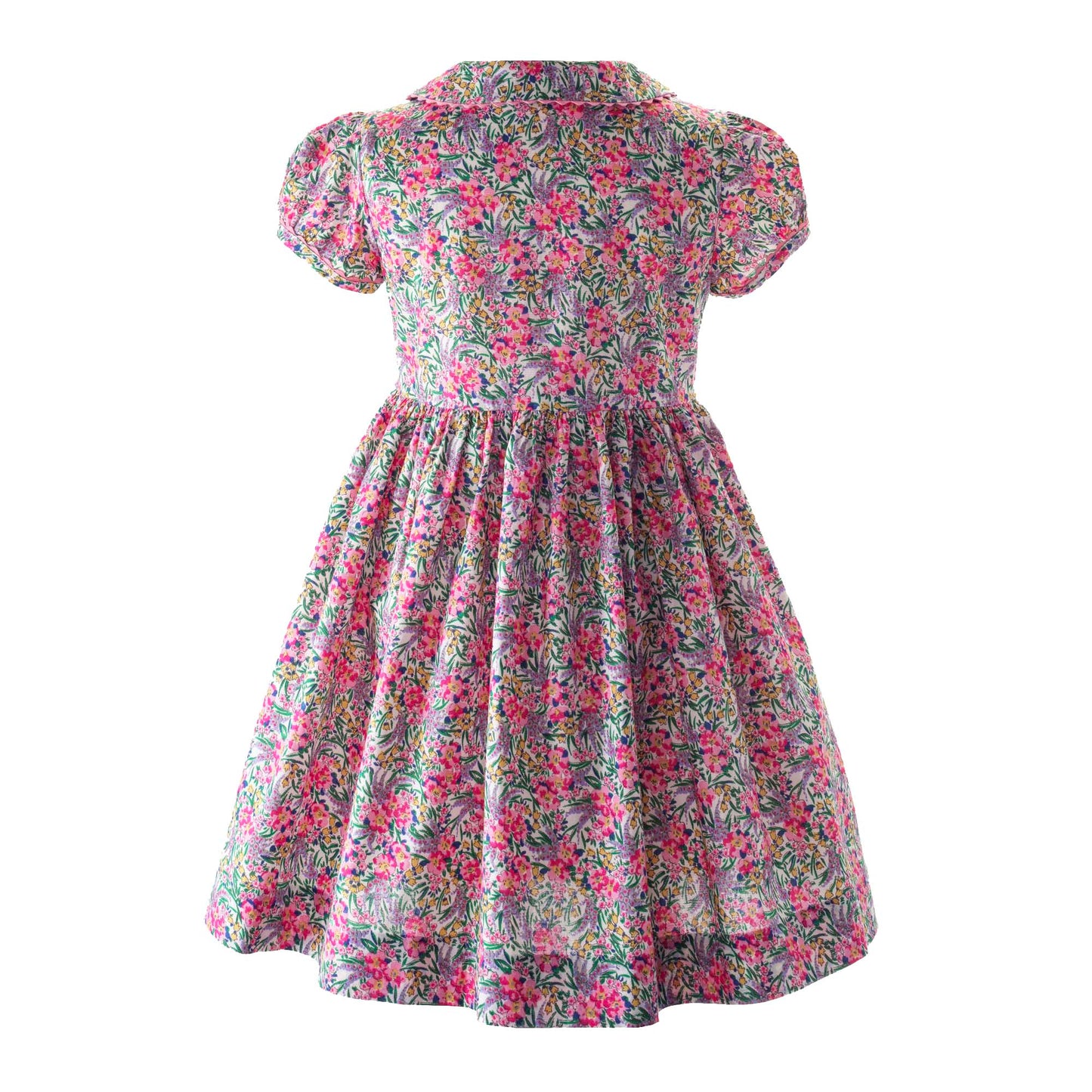 Rachel Riley Floral Button-Front Dress