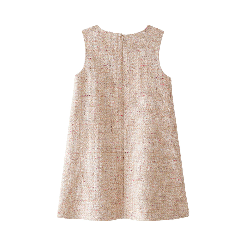 Startsmart Pink Tweed Pinafore