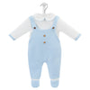 Dandelion Blue Knitted Dungarees & Top