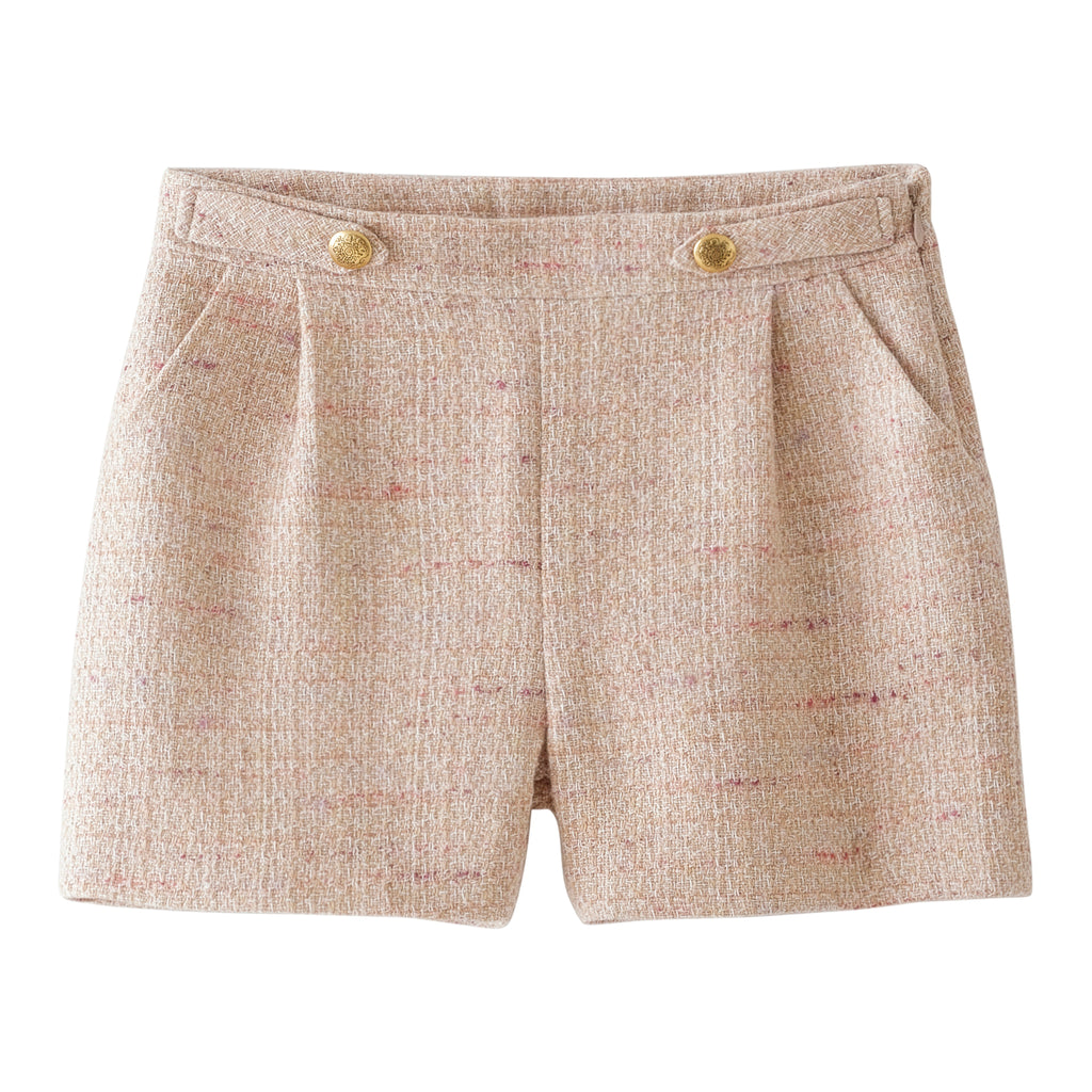Startsmart Pink Tweed Shorts