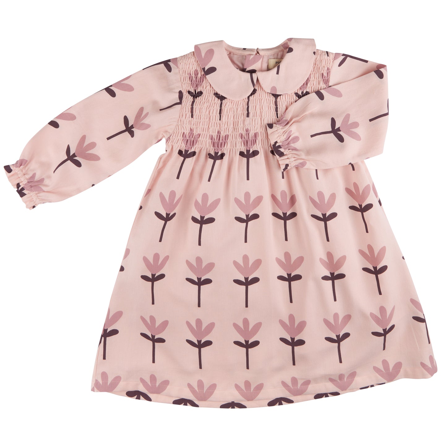 Pigeon Organics Tulip Smock Dress with Peter Pan Collar