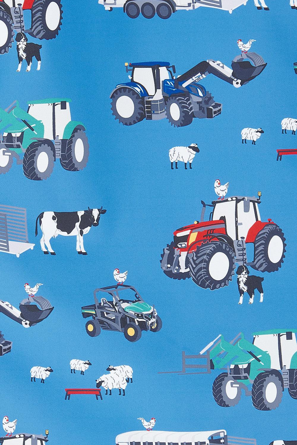 Lighthouse Blue Tractor Gilet