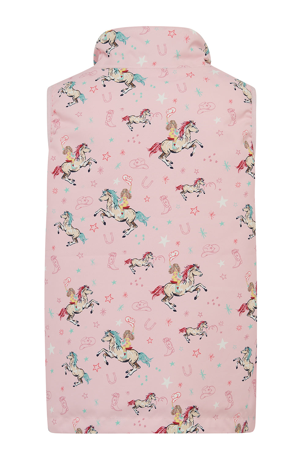 Lighthouse Pink Cowgirl Print Gilet