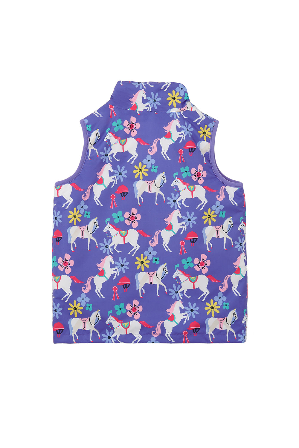 Lighthouse Purple Horse Print Gilet