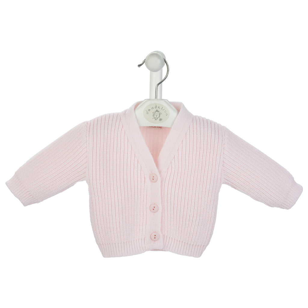 Dandelion Pink Knitted Cardigan