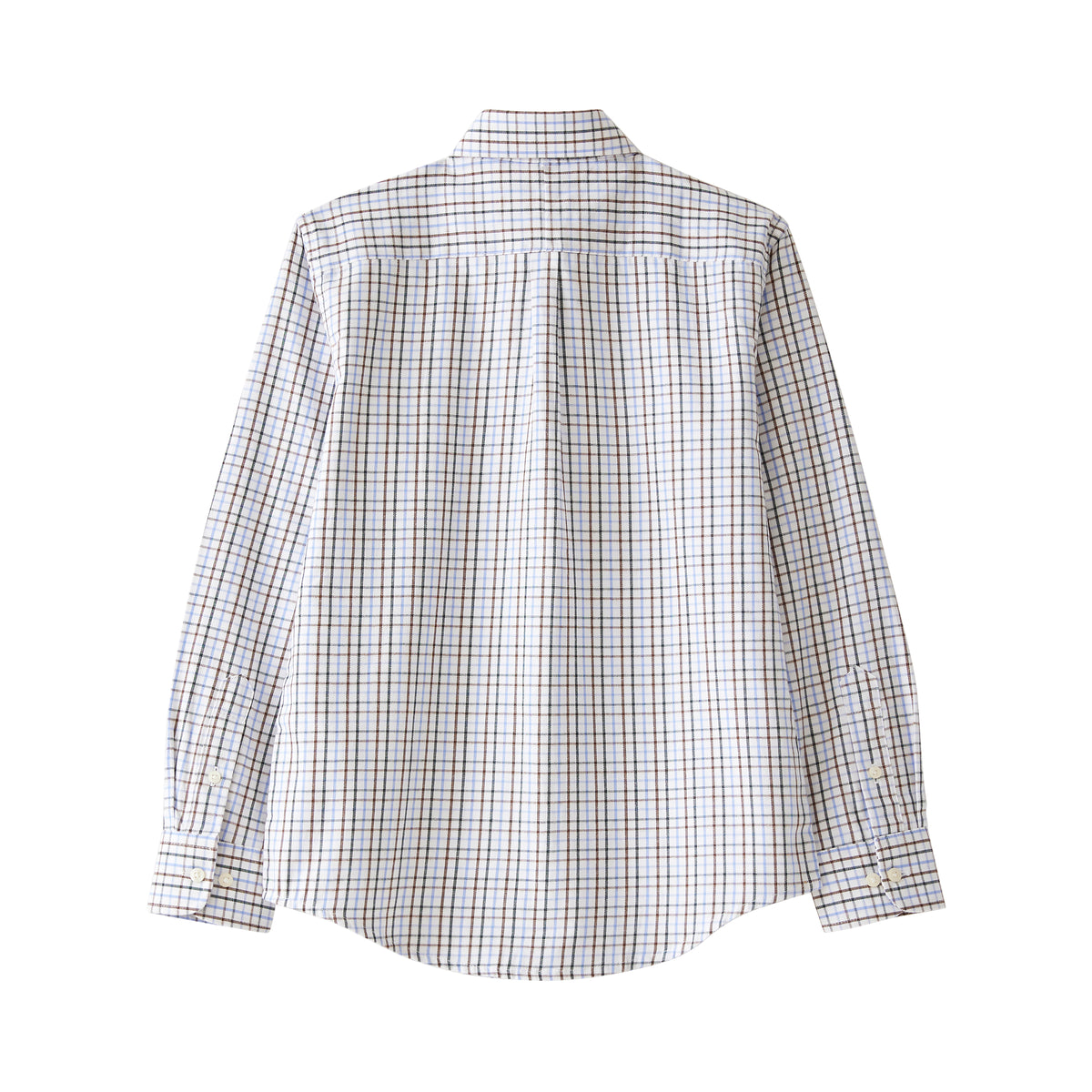 Alan Paine Green, Blue & Brown Check Shirt