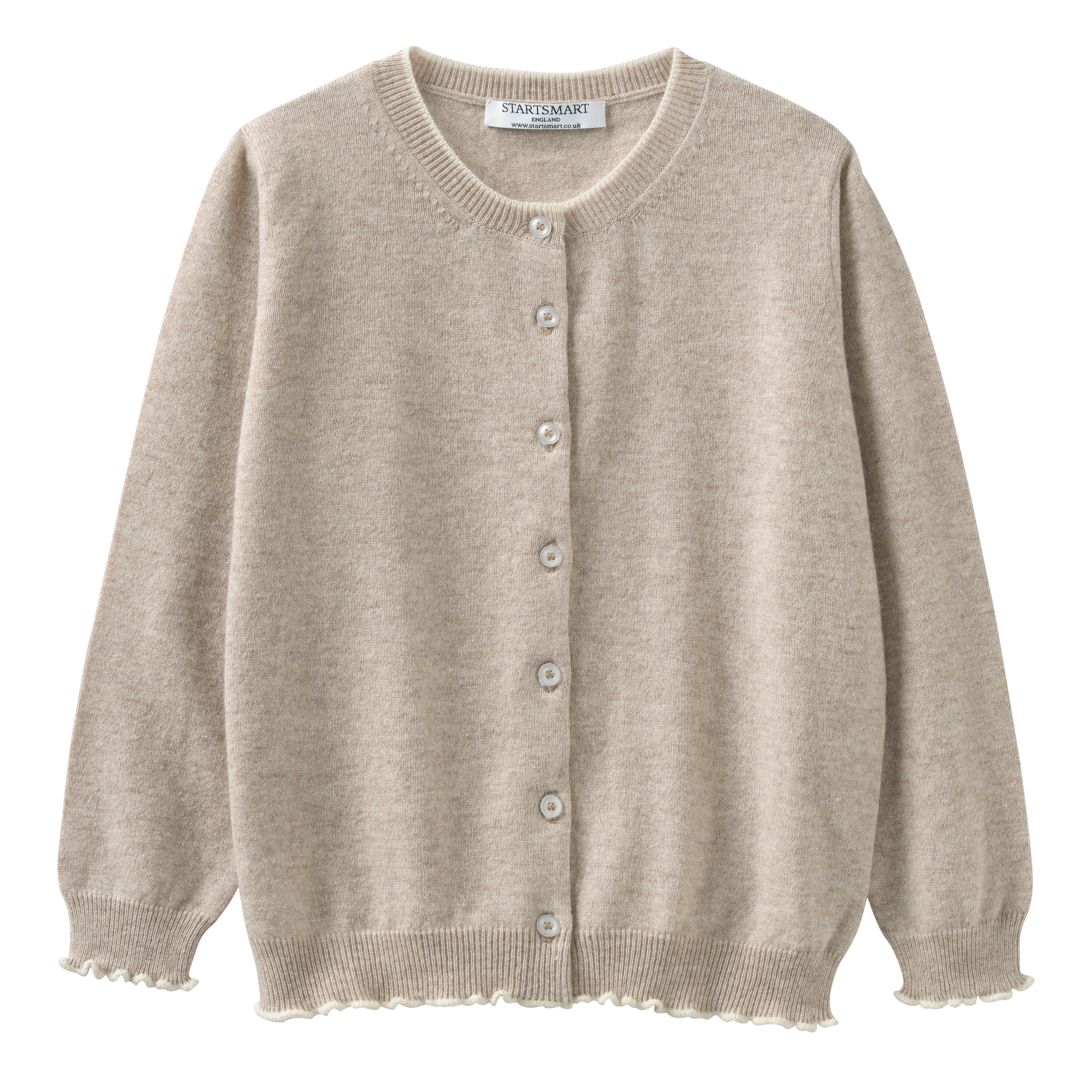 Startsmart Oatmeal Cashmere Cardigan