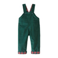 Startsmart Green/Red Check Reversible Dungarees