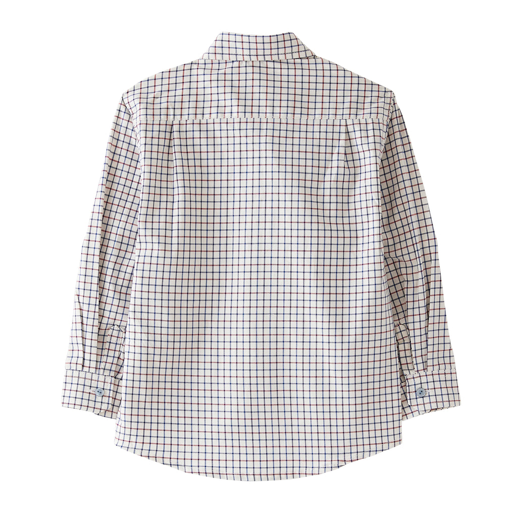 Startsmart Classic Red & Navy Check Shirt