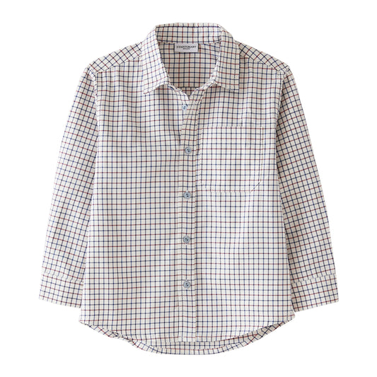 Startsmart Classic Red & Navy Check Shirt
