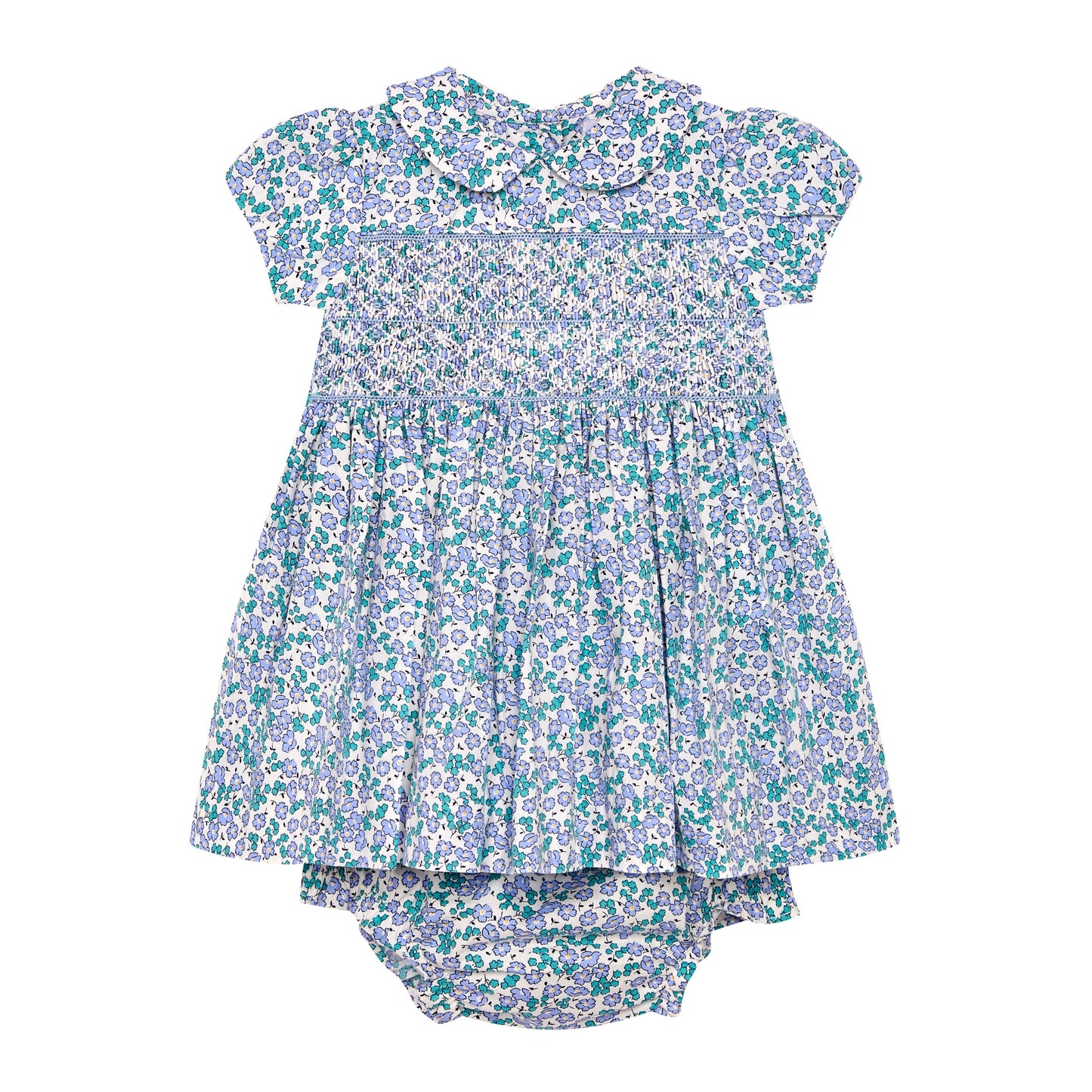 Question Everything Lilac Floral Smock Dress