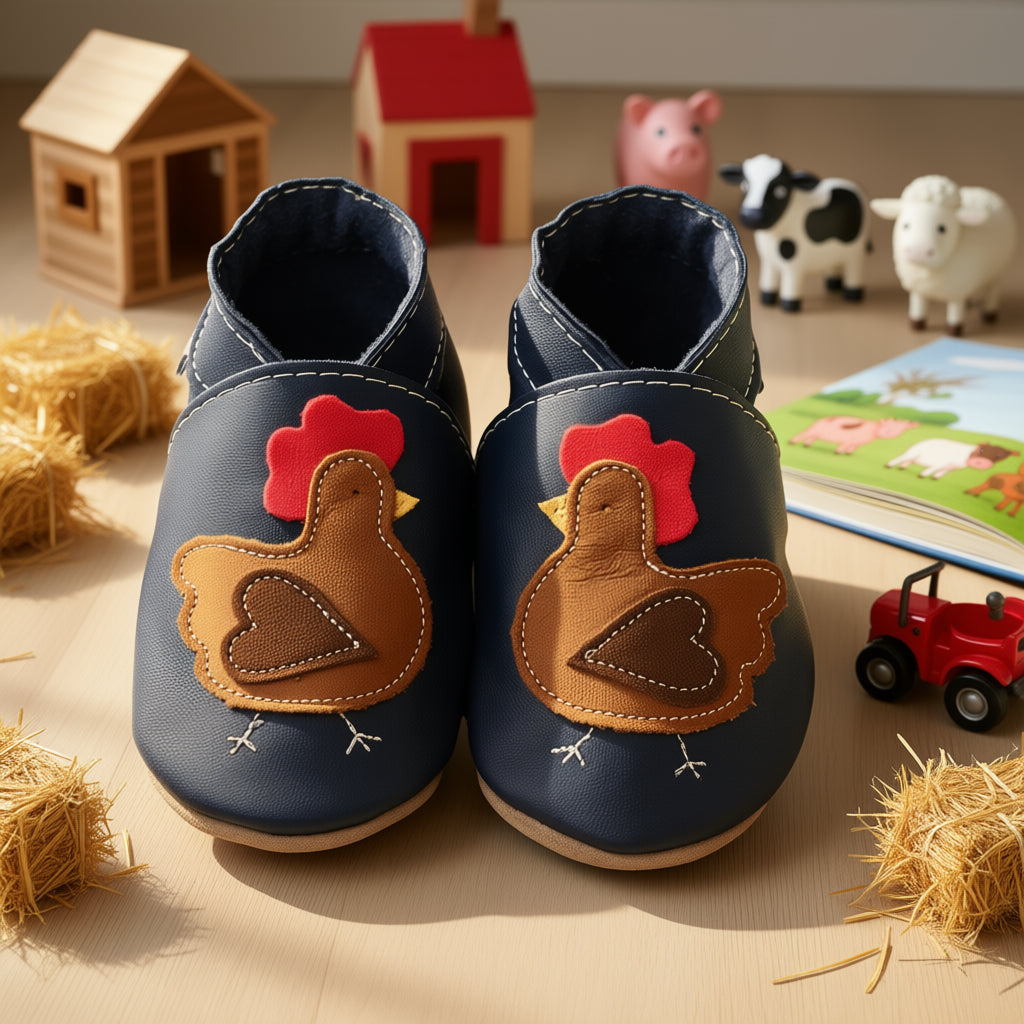 Inch Blue Chicken Shoes