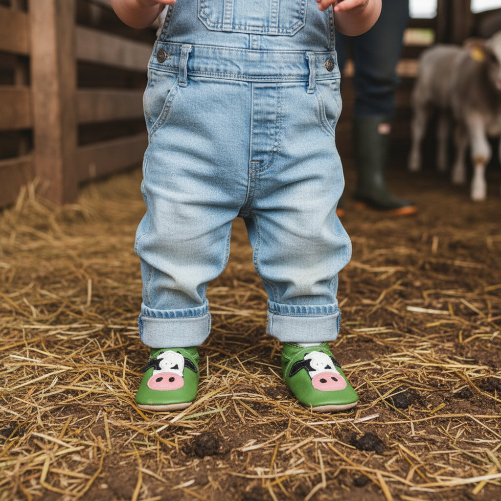 Inch Blue Cow Shoes
