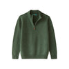 Alan Paine Rosemary Lambswool Quarter Zip Jumper