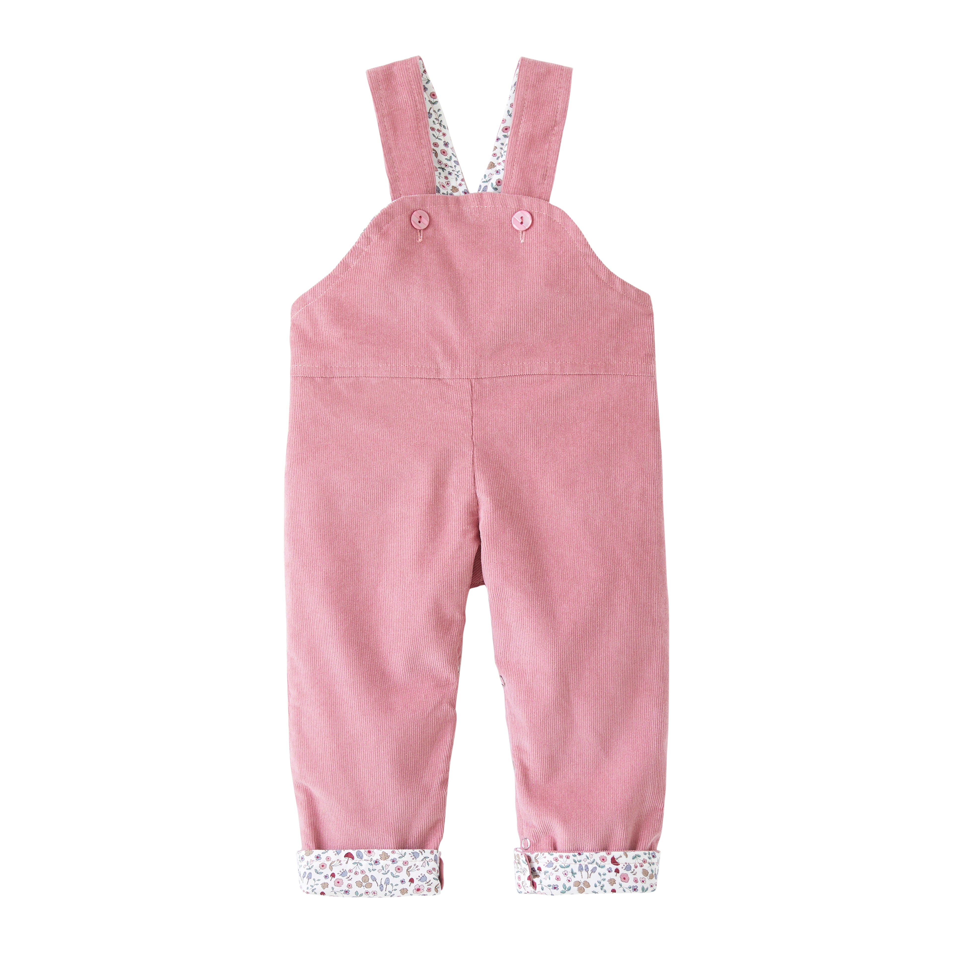 Startsmart Pink Cord Reversible Dungarees