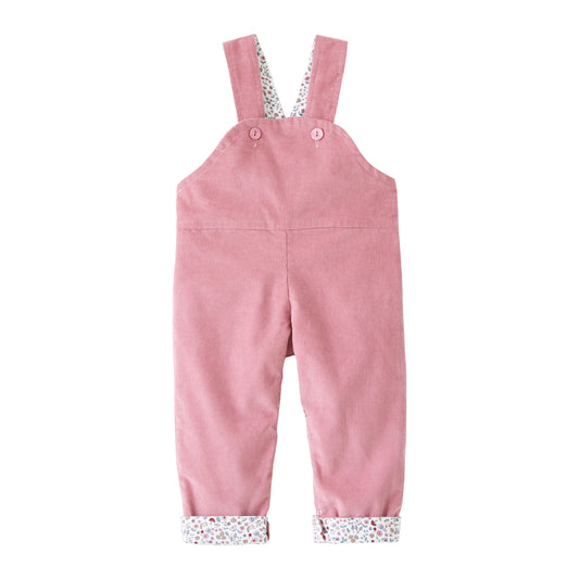 Startsmart Pink Cord Reversible Dungarees