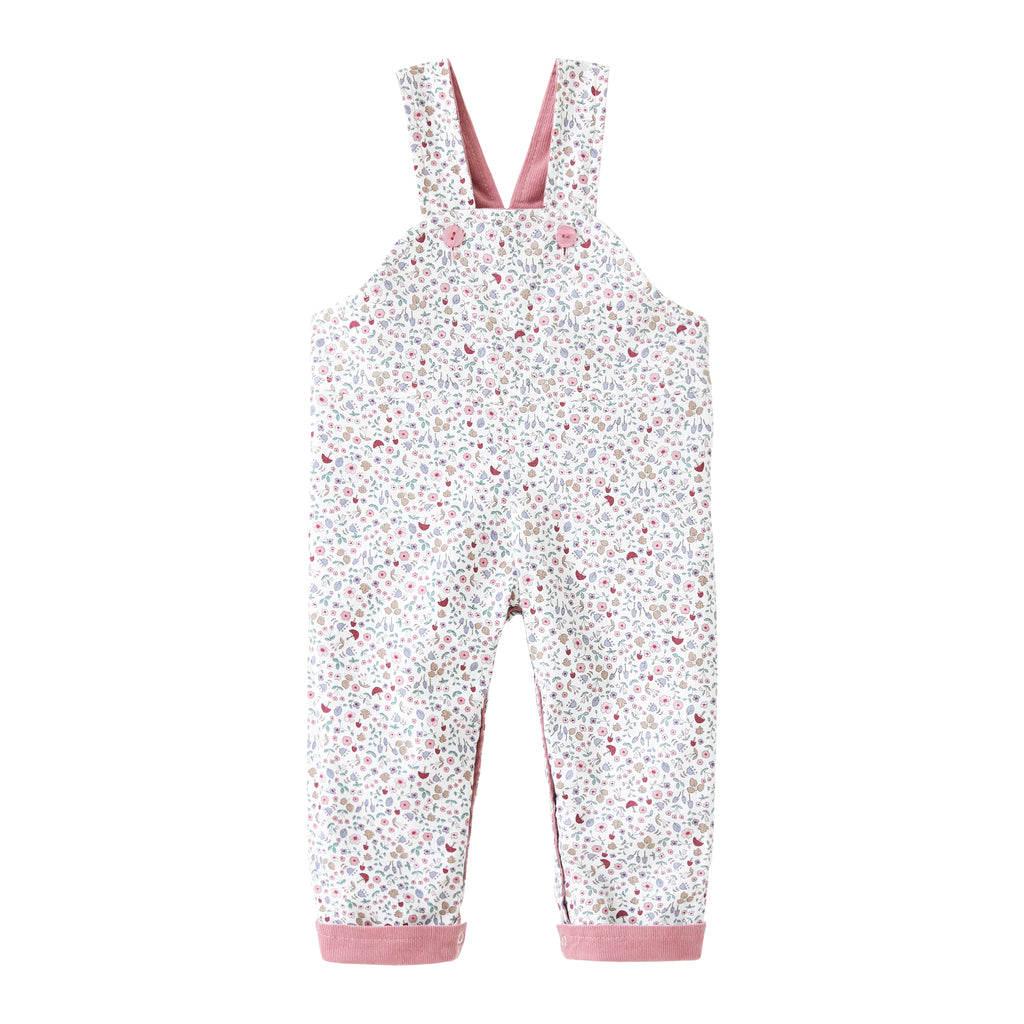 Startsmart Pink Cord Reversible Dungarees