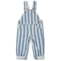 Dotty Dungarees Blue Wide Stripe Dungarees