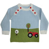 Powell Craft Tractor Crew Neck Jumper